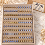 Evil Eye & Star Rings — Assortment C — Display of 140 — MODA G Jewellery wholesale packaging