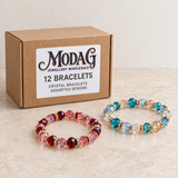 Bracelets — Box of 12 — MODA G Jewellery wholesale packaging