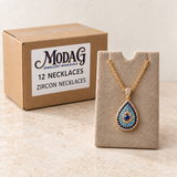 Necklaces — Box of 12 — MODA G Jewellery wholesale packaging