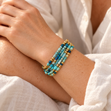Bracelets — Box of 12 — AI-generated model styling of a sample design — view 5