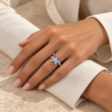 Evil Eye & Butterfly Rings — Assortment A — Display of 140 — AI-generated model styling of a sample design — view 2