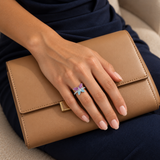 Evil Eye & Butterfly Rings — Assortment A — Display of 140 — AI-generated model styling of a sample design — view 3