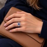 Evil Eye & Star Rings — Assortment C — Display of 140 — AI-generated model styling of a sample design — view 3