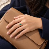 Mixed Gold-Tone & Colourful Rings — Assortment A — Display of 100 — AI-generated model styling of a sample design — view 3
