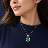 Classic Pendant Necklaces — Display of 15 — AI-generated model styling of a sample design — view 5