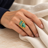 Rings — Box of 12 — AI-generated model styling of a sample design — view 5