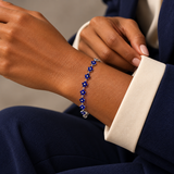 Stainless Steel Bracelets — Wholesale 12 Pack — AI-generated model styling of a sample design — view 2